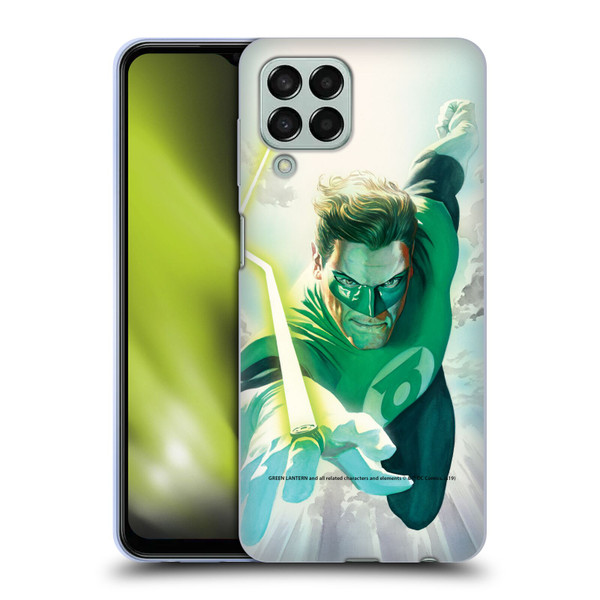 Green Lantern DC Comics Comic Book Covers Flight Soft Gel Case for Samsung Galaxy M33 (2022)