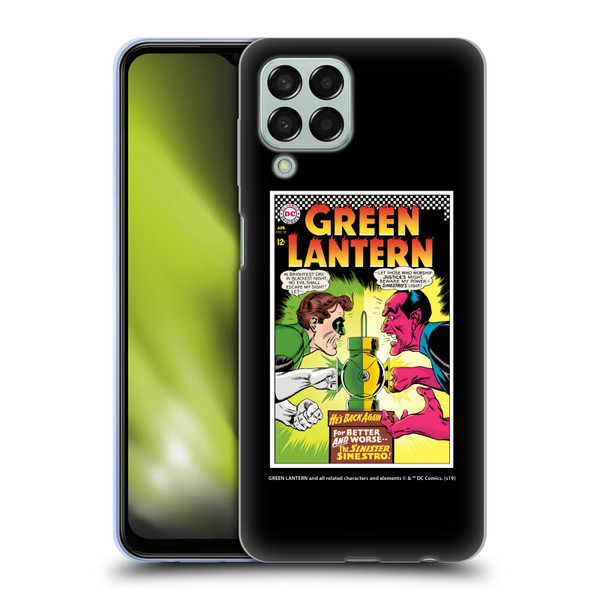 Green Lantern DC Comics Comic Book Covers Sinestro Soft Gel Case for Samsung Galaxy M33 (2022)