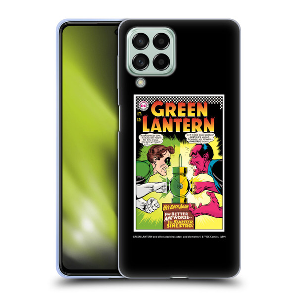Green Lantern DC Comics Comic Book Covers Sinestro Soft Gel Case for Samsung Galaxy M53 (2022)