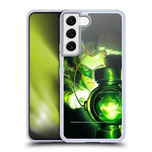 Green Lantern DC Comics Comic Book Covers Portrait Soft Gel Case for Samsung Galaxy S22 5G & MagSafe