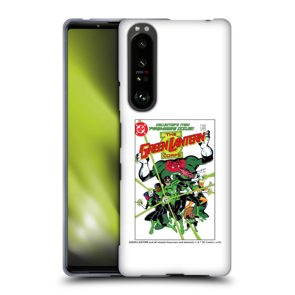 Green Lantern DC Comics Comic Book Covers Group 2 Soft Gel Case for Sony Xperia 1 III