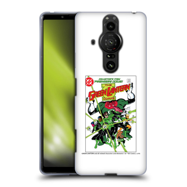 Green Lantern DC Comics Comic Book Covers Group 2 Soft Gel Case for Sony Xperia Pro-I