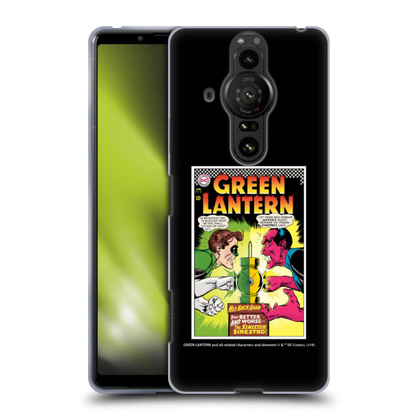 Green Lantern DC Comics Comic Book Covers Sinestro Soft Gel Case for Sony Xperia Pro-I