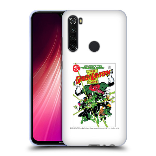 Green Lantern DC Comics Comic Book Covers Group 2 Soft Gel Case for Xiaomi Redmi Note 8T