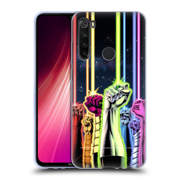 Green Lantern DC Comics Comic Book Covers Power Rings Soft Gel Case for Xiaomi Redmi Note 8T