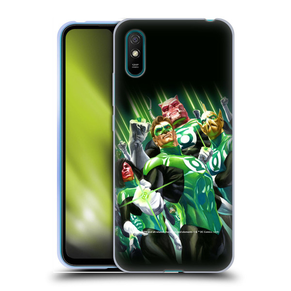 Green Lantern DC Comics Comic Book Covers Group Soft Gel Case for Xiaomi Redmi 9A / Redmi 9AT