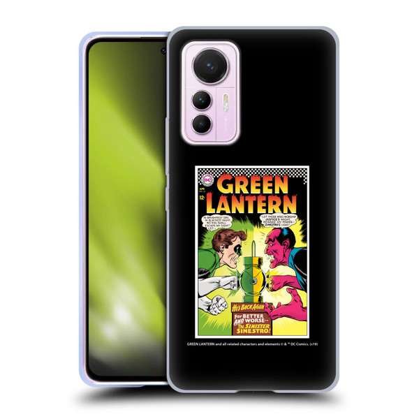 Green Lantern DC Comics Comic Book Covers Sinestro Soft Gel Case for Xiaomi 12 Lite