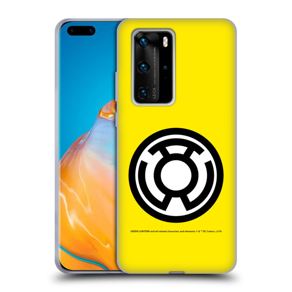 Green Lantern DC Comics Lantern Corps Sinestro Soft Gel Case for Huawei P40 Pro / P40 Pro Plus 5G