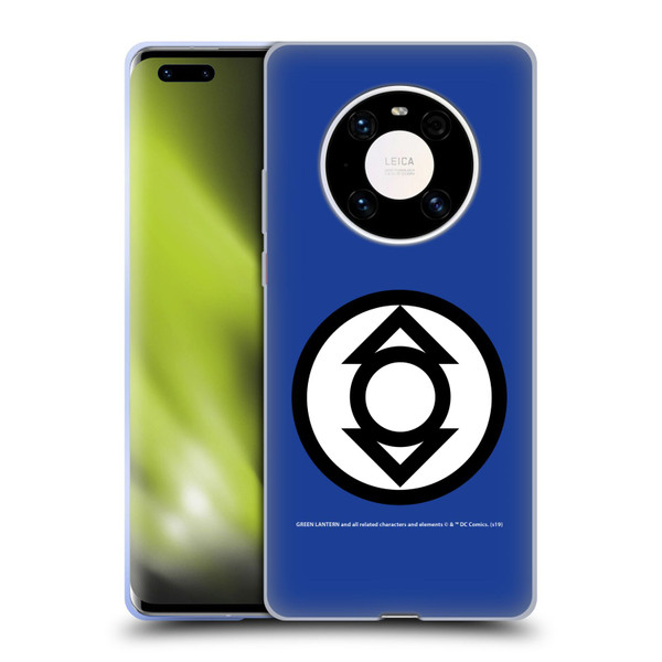 Green Lantern DC Comics Lantern Corps Indigo Soft Gel Case for Huawei Mate 40 Pro 5G