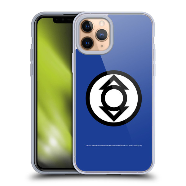 Green Lantern DC Comics Lantern Corps Indigo Soft Gel Case for Apple iPhone 11 Pro