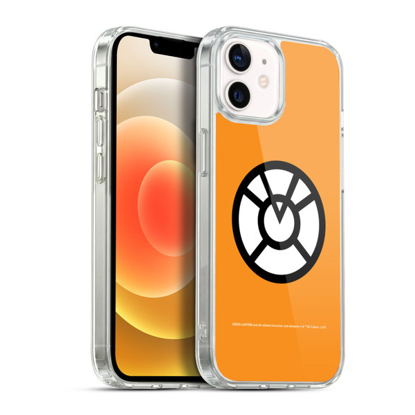Green Lantern DC Comics Lantern Corps Orange Soft Gel Case for Apple iPhone 12 / iPhone 12 Pro & MagSafe