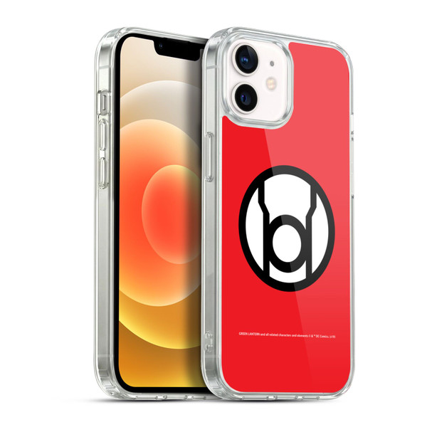 Green Lantern DC Comics Lantern Corps Red Soft Gel Case for Apple iPhone 12 / iPhone 12 Pro & MagSafe