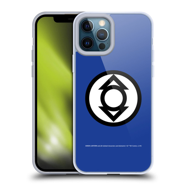 Green Lantern DC Comics Lantern Corps Indigo Soft Gel Case for Apple iPhone 12 Pro Max