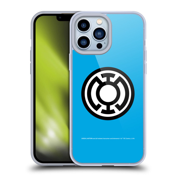 Green Lantern DC Comics Lantern Corps Blue Soft Gel Case for Apple iPhone 13 Pro Max