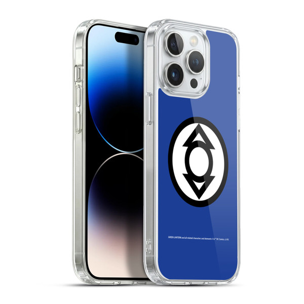 Green Lantern DC Comics Lantern Corps Indigo Soft Gel Case for Apple iPhone 13 Pro Max & MagSafe