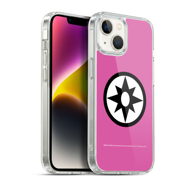 Green Lantern DC Comics Lantern Corps Star Sapphires Soft Gel Case for Apple iPhone 14