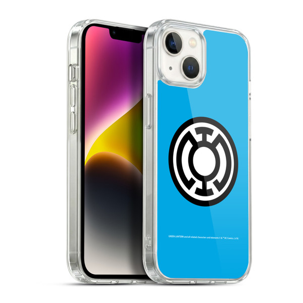 Green Lantern DC Comics Lantern Corps Blue Soft Gel Case for Apple iPhone 14 Plus & MagSafe