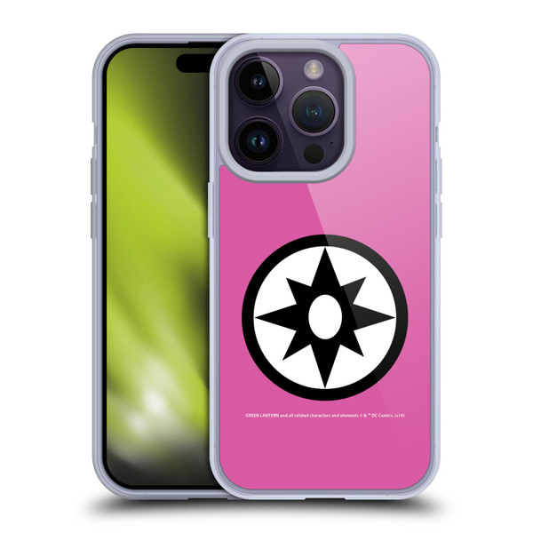 Green Lantern DC Comics Lantern Corps Star Sapphires Soft Gel Case for Apple iPhone 14 Pro