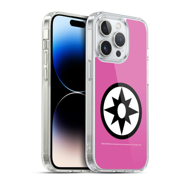 Green Lantern DC Comics Lantern Corps Star Sapphires Soft Gel Case for Apple iPhone 14 Pro & MagSafe