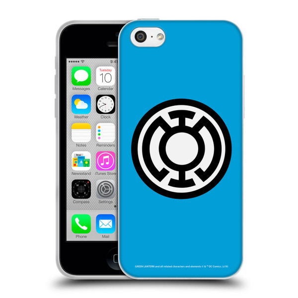 Green Lantern DC Comics Lantern Corps Blue Soft Gel Case for Apple iPhone 5c