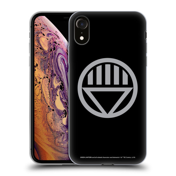 Green Lantern DC Comics Lantern Corps Black Soft Gel Case for Apple iPhone XR
