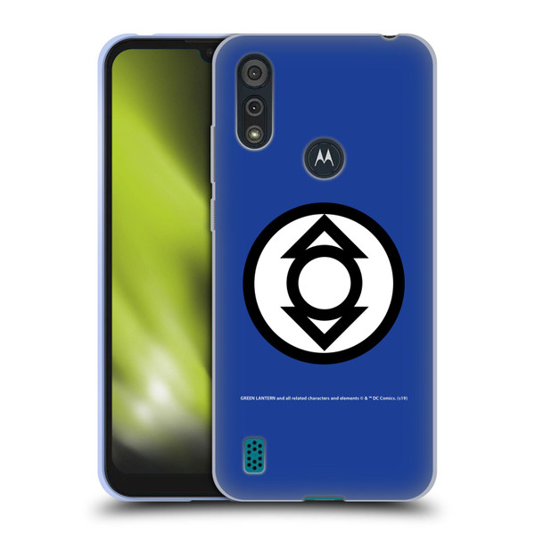 Green Lantern DC Comics Lantern Corps Indigo Soft Gel Case for Motorola Moto E6s (2020)
