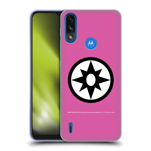 Green Lantern DC Comics Lantern Corps Star Sapphires Soft Gel Case for Motorola Moto E7 Power / Moto E7i Power