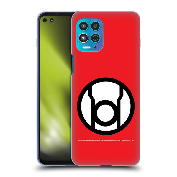 Green Lantern DC Comics Lantern Corps Red Soft Gel Case for Motorola Moto G100