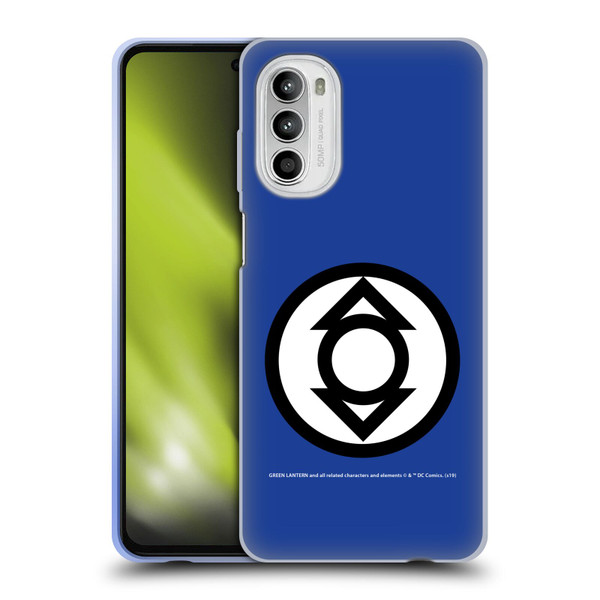 Green Lantern DC Comics Lantern Corps Indigo Soft Gel Case for Motorola Moto G52