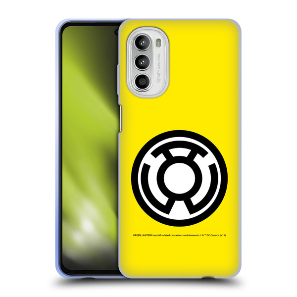 Green Lantern DC Comics Lantern Corps Sinestro Soft Gel Case for Motorola Moto G52