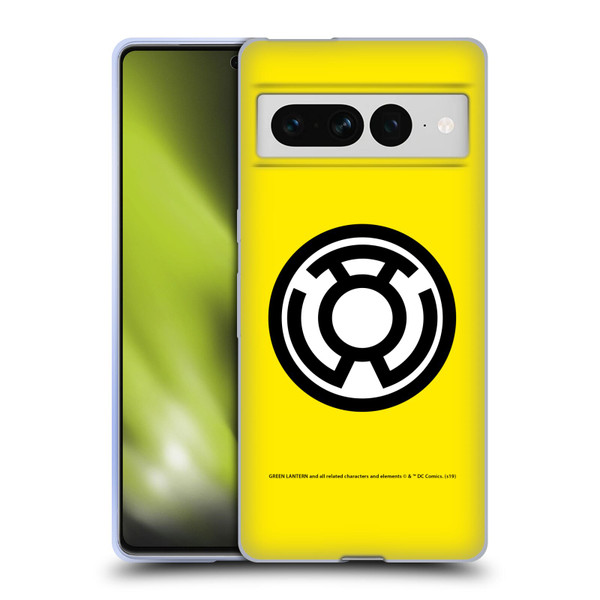 Green Lantern DC Comics Lantern Corps Sinestro Soft Gel Case for Google Pixel 7 Pro