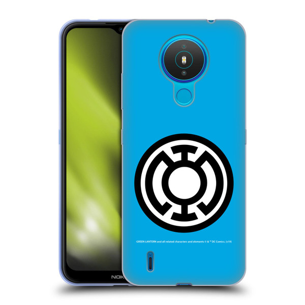 Green Lantern DC Comics Lantern Corps Blue Soft Gel Case for Nokia 1.4