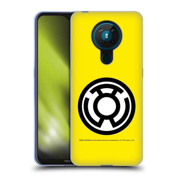 Green Lantern DC Comics Lantern Corps Sinestro Soft Gel Case for Nokia 5.3