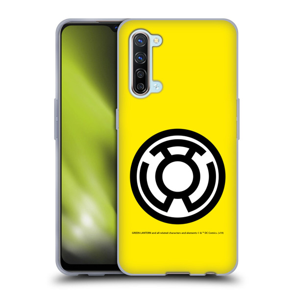 Green Lantern DC Comics Lantern Corps Sinestro Soft Gel Case for OPPO Find X2 Lite 5G