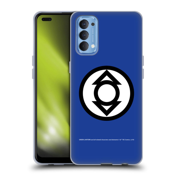 Green Lantern DC Comics Lantern Corps Indigo Soft Gel Case for OPPO Reno 4 5G