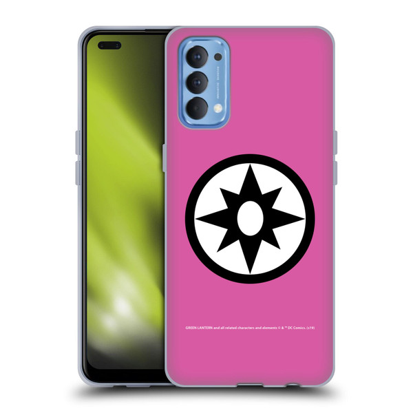 Green Lantern DC Comics Lantern Corps Star Sapphires Soft Gel Case for OPPO Reno 4 5G