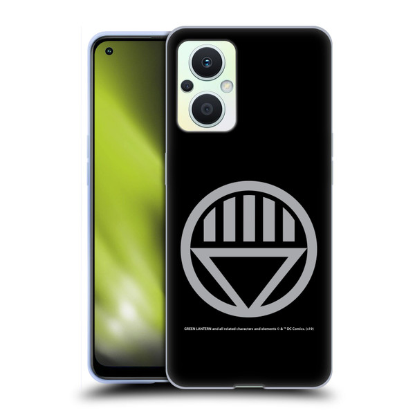 Green Lantern DC Comics Lantern Corps Black Soft Gel Case for OPPO Reno8 Lite