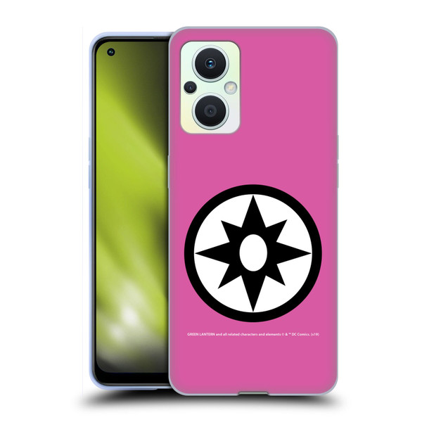 Green Lantern DC Comics Lantern Corps Star Sapphires Soft Gel Case for OPPO Reno8 Lite