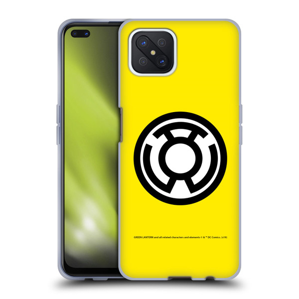 Green Lantern DC Comics Lantern Corps Sinestro Soft Gel Case for OPPO Reno4 Z 5G