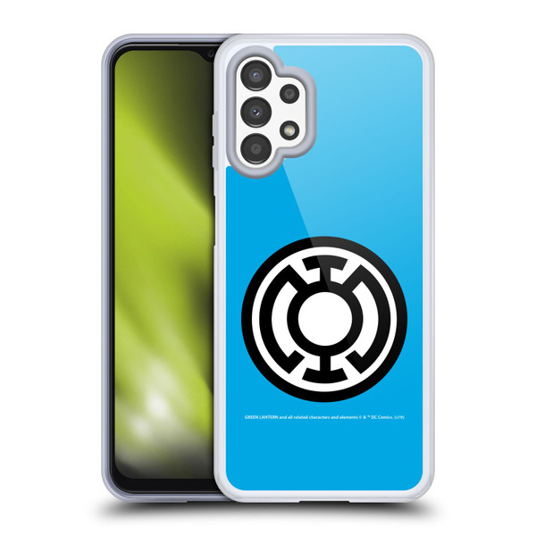 Green Lantern DC Comics Lantern Corps Blue Soft Gel Case for Samsung Galaxy A13 (2022)