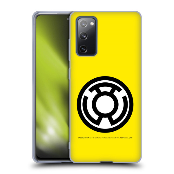 Green Lantern DC Comics Lantern Corps Sinestro Soft Gel Case for Samsung Galaxy S20 FE / 5G