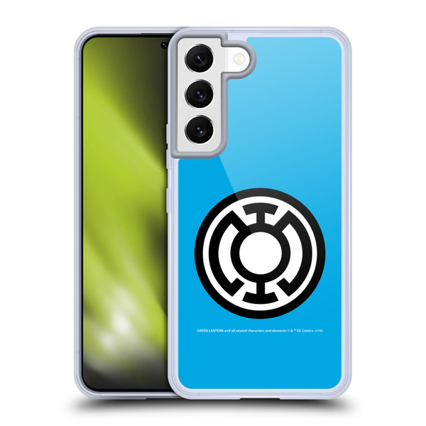 Green Lantern DC Comics Lantern Corps Blue Soft Gel Case for Samsung Galaxy S22 5G