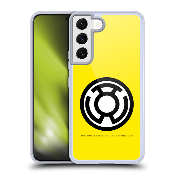 Green Lantern DC Comics Lantern Corps Sinestro Soft Gel Case for Samsung Galaxy S22 5G