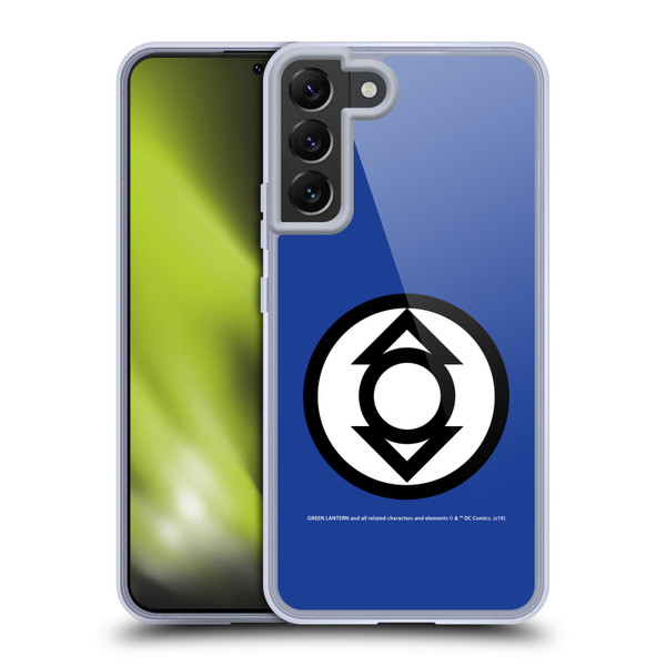 Green Lantern DC Comics Lantern Corps Indigo Soft Gel Case for Samsung Galaxy S22+ 5G