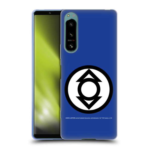 Green Lantern DC Comics Lantern Corps Indigo Soft Gel Case for Sony Xperia 5 IV