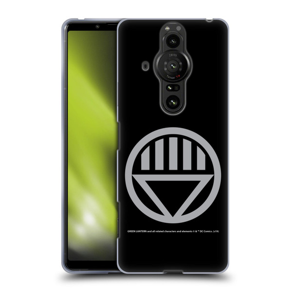 Green Lantern DC Comics Lantern Corps Black Soft Gel Case for Sony Xperia Pro-I