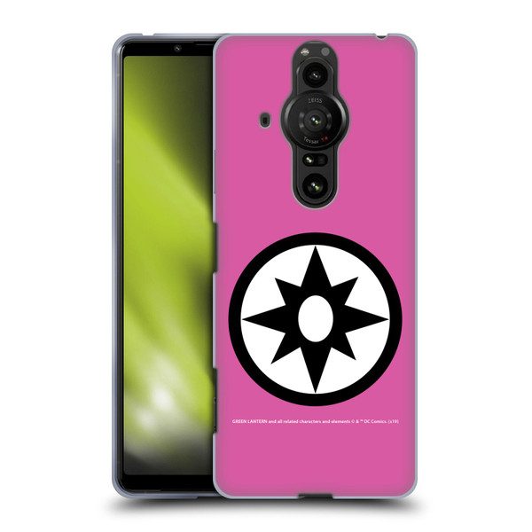 Green Lantern DC Comics Lantern Corps Star Sapphires Soft Gel Case for Sony Xperia Pro-I