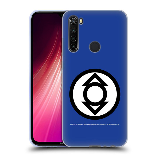 Green Lantern DC Comics Lantern Corps Indigo Soft Gel Case for Xiaomi Redmi Note 8T
