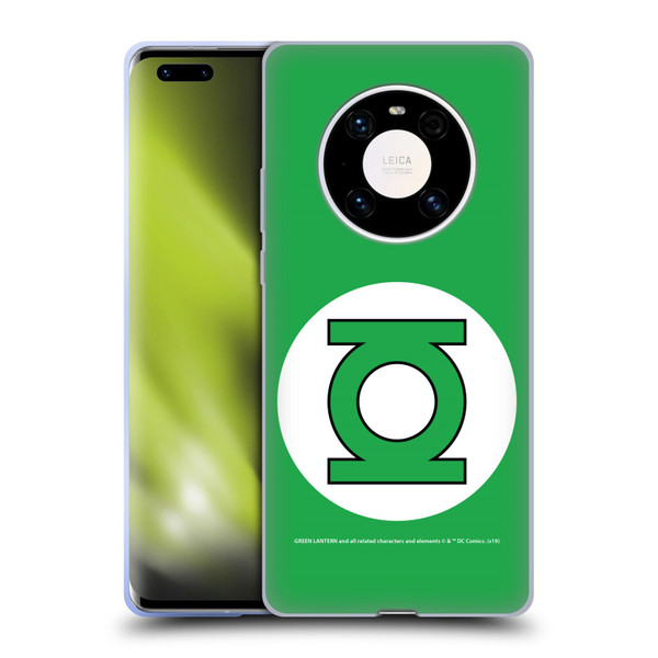 Green Lantern DC Comics Logos Classic Soft Gel Case for Huawei Mate 40 Pro 5G
