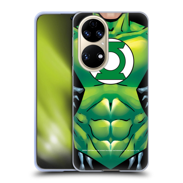 Green Lantern DC Comics Logos Uniform Soft Gel Case for Huawei P50